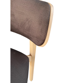 Krzesło drewniane tapicerowane  kt63/C nowoczesny styl