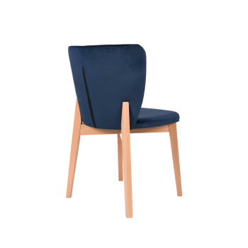 Krzesło tapicerowane kt67 nogi drewniane loft nowoczesne uniwersalne