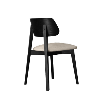 Krzesło drewniane tapicerowane siedzisko  kt63 nowoczesny styl